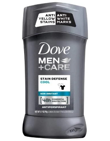 Dove Men+Care Deodorant Stain Defense Cool (2.7 oz, 4 Pack)