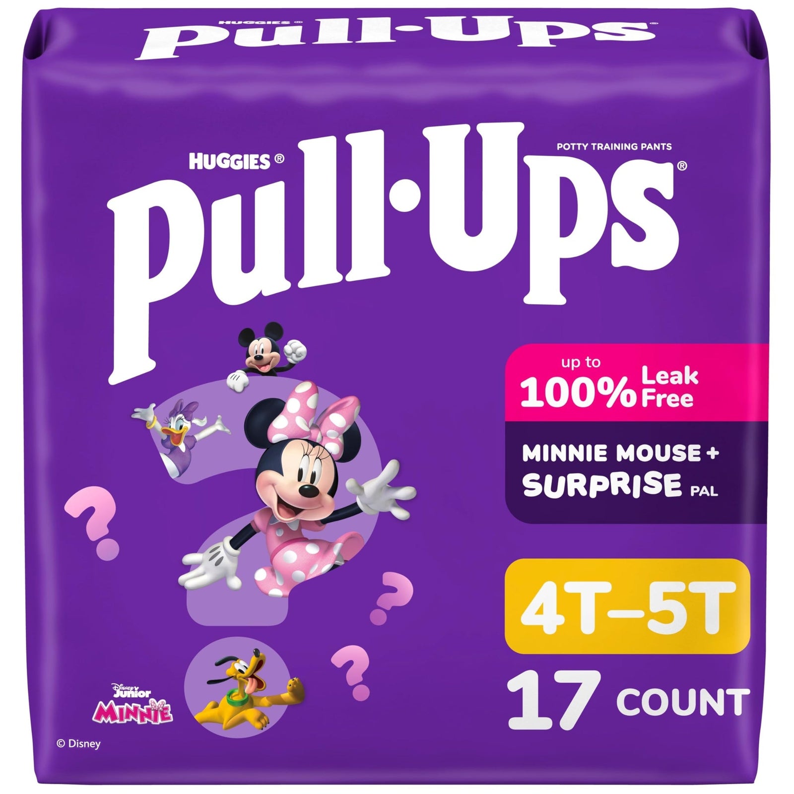 Pull-Ups Girls' Training Pants Size 4T-5T (17 Count)