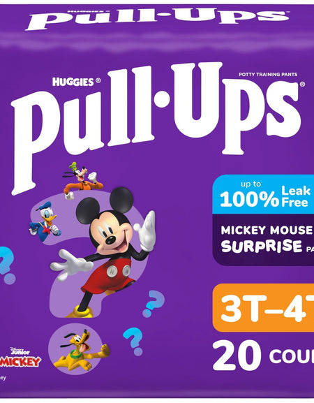 Pull-Ups Boys' Training Pants Size 3T-4T (20 Count)