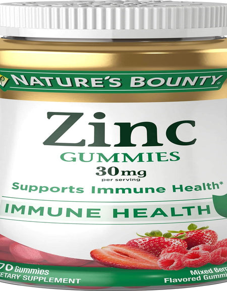 Nature's Bounty Zinc Gummies Mixed Berry (70 ct)