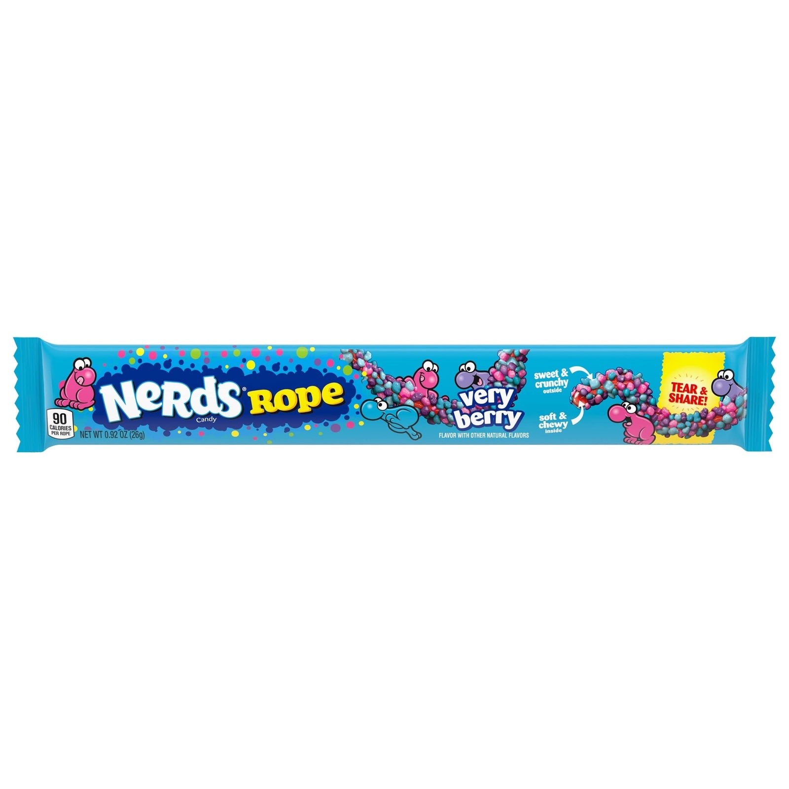 Nerds Candy Rope Very Berry (0.92 oz)