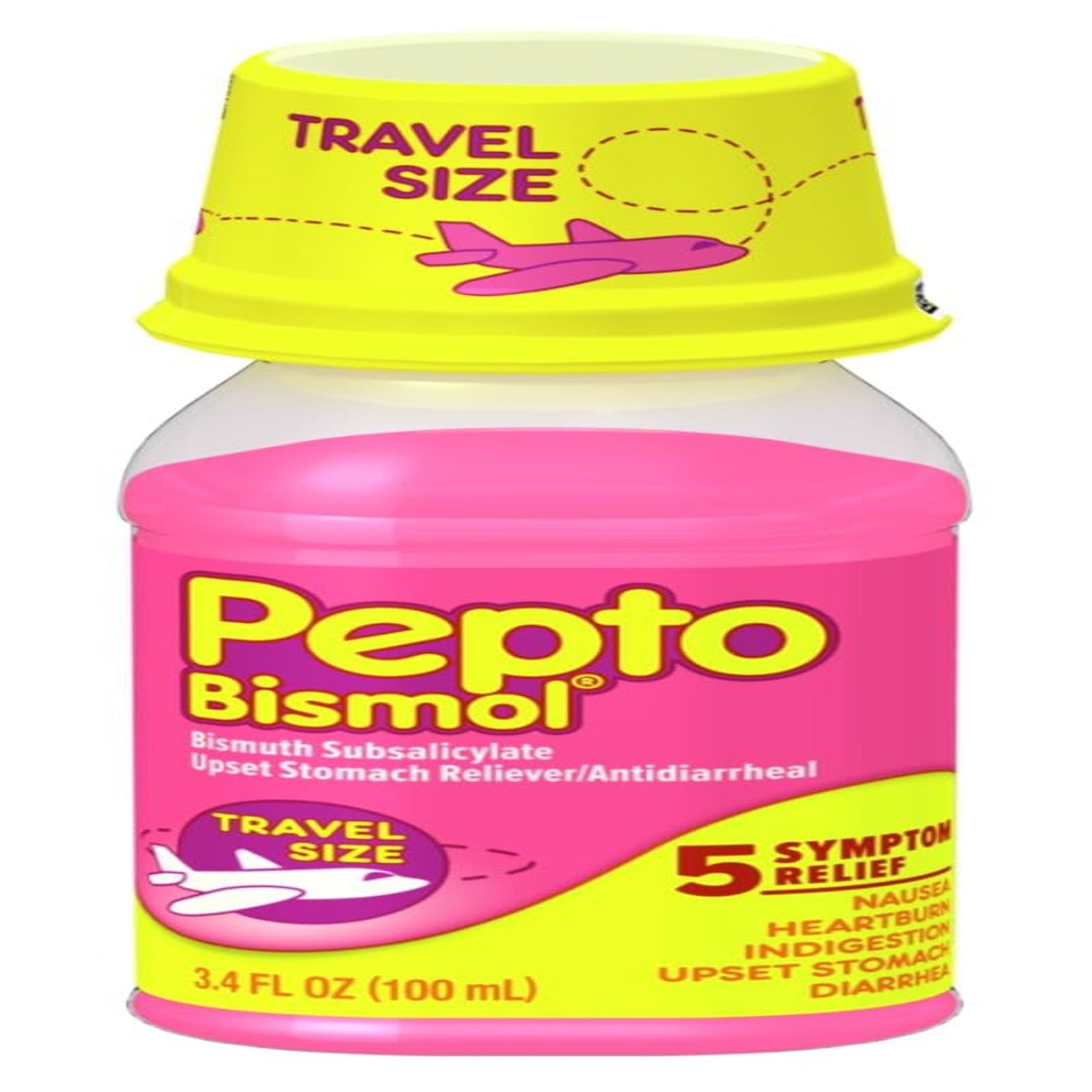 Pepto Bismol Liquid Travel Size (3.4 oz)