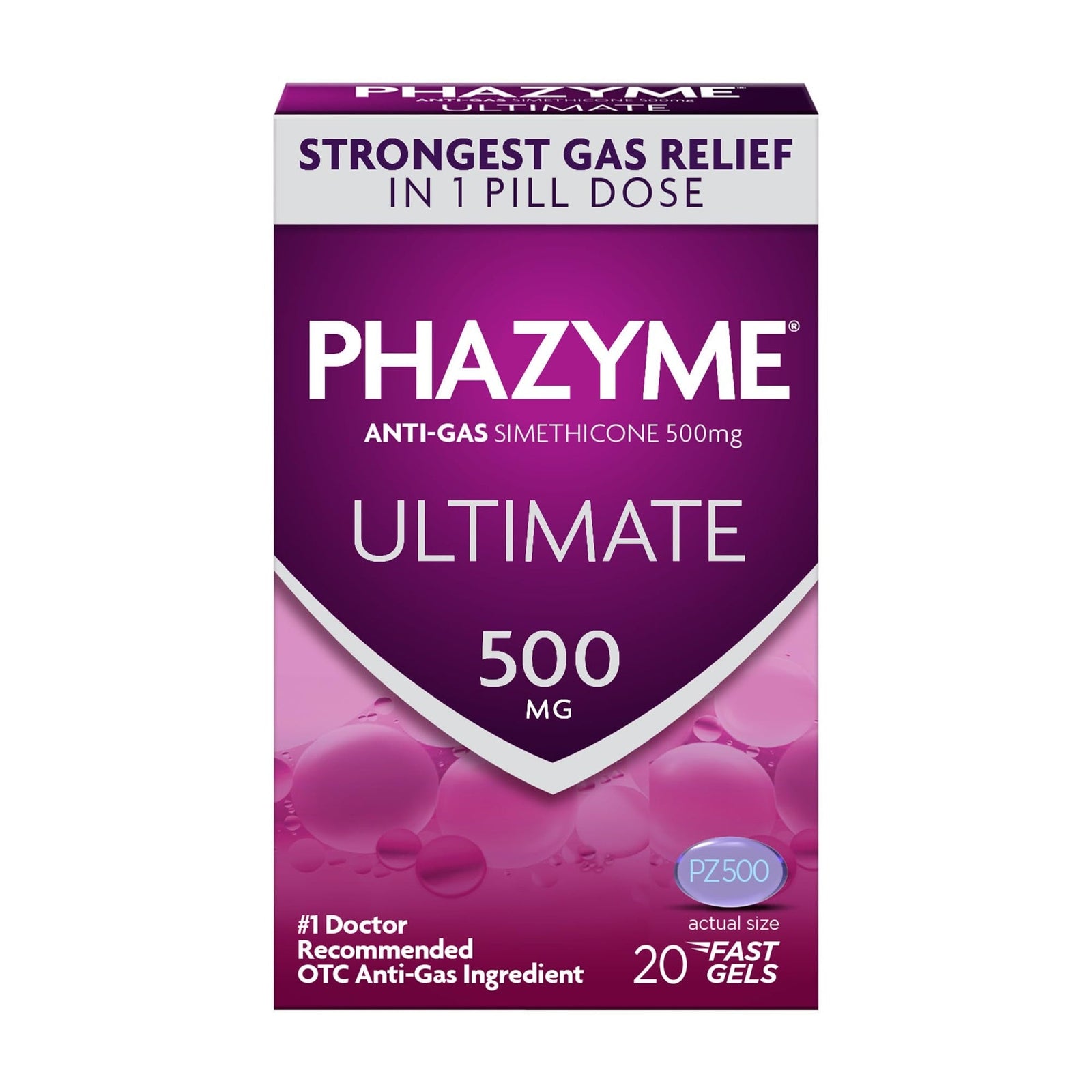 Phazyme Gas Relief Gels (20 ct)