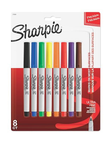 Sharpie Permanent Markers (8 Count)