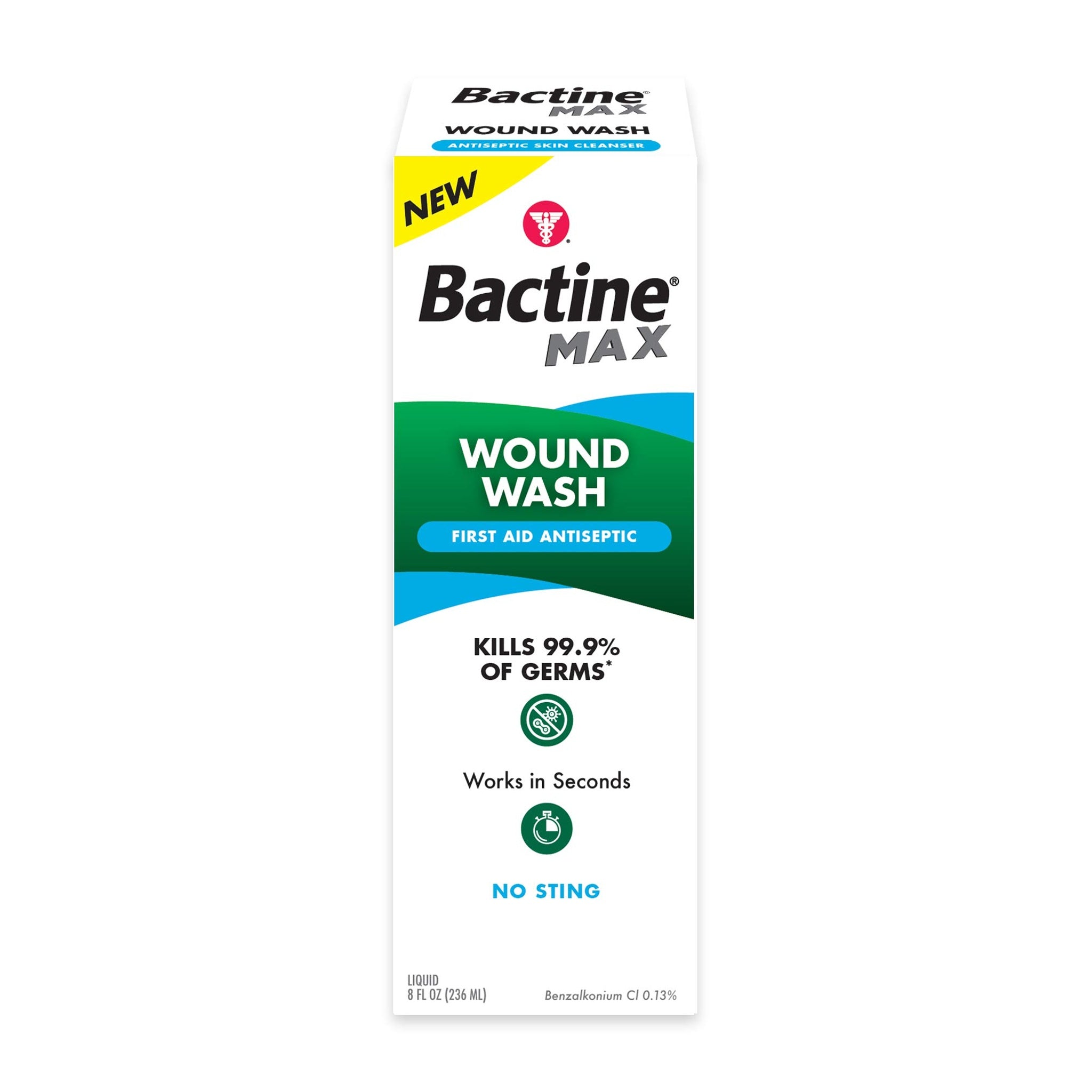 Bactine MAX First Aid Wound Wash (8 oz)