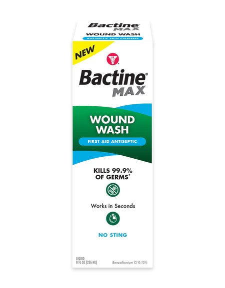 Bactine MAX First Aid Wound Wash (8 oz)