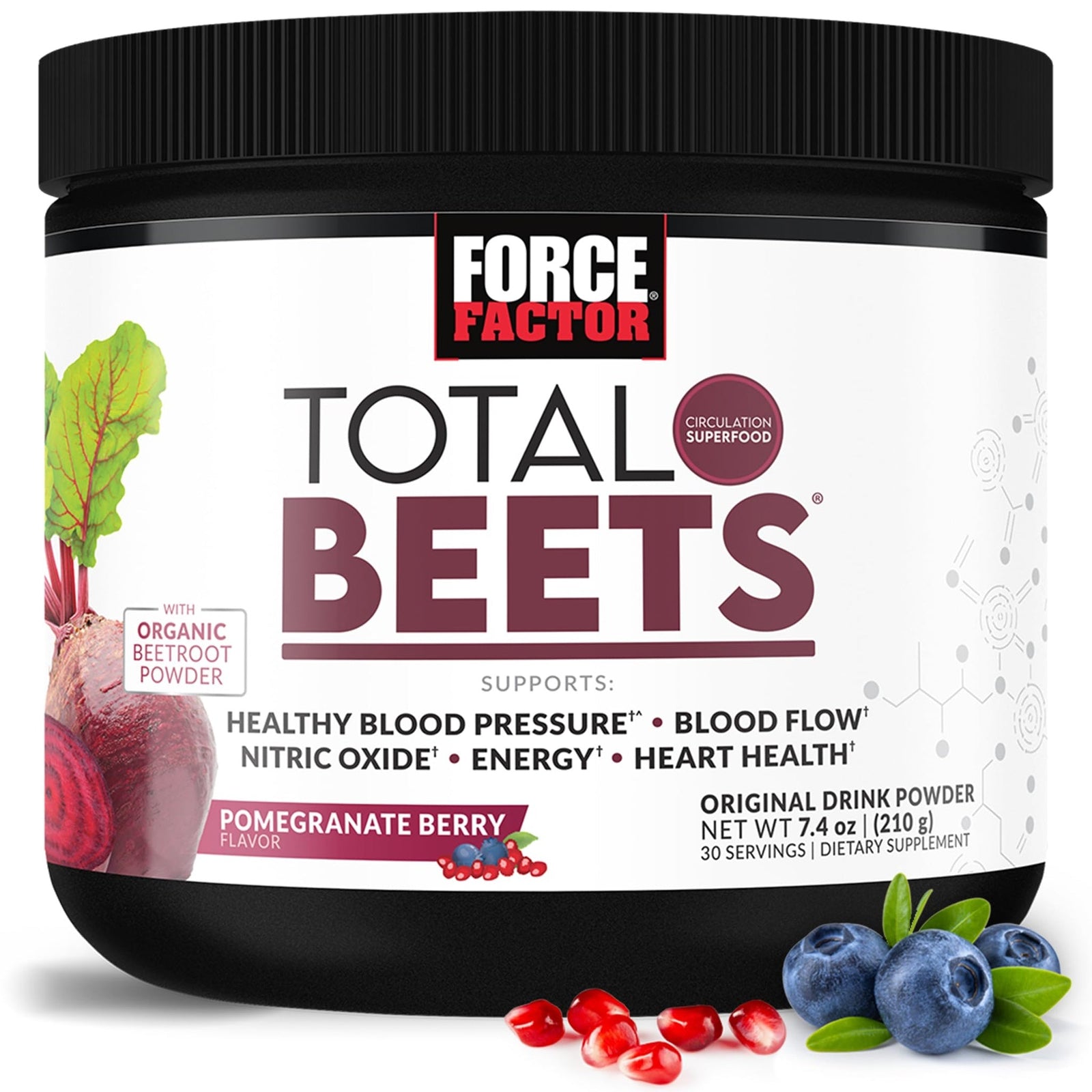 Force Factor Total Beets Drink Mix (30 serv)