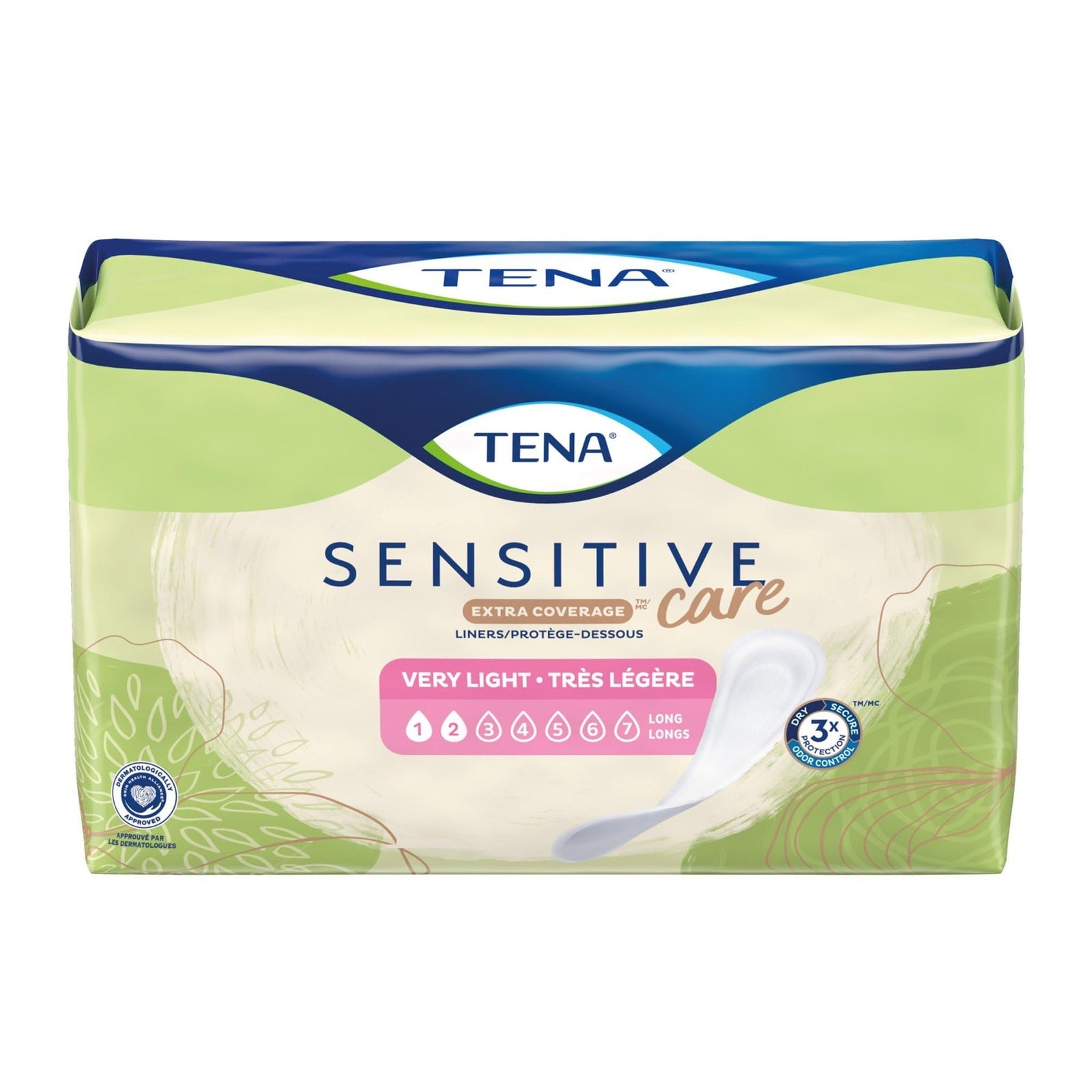 TENA Sensitive Care Incontinent Pads Extra Coverage (50 Count)
