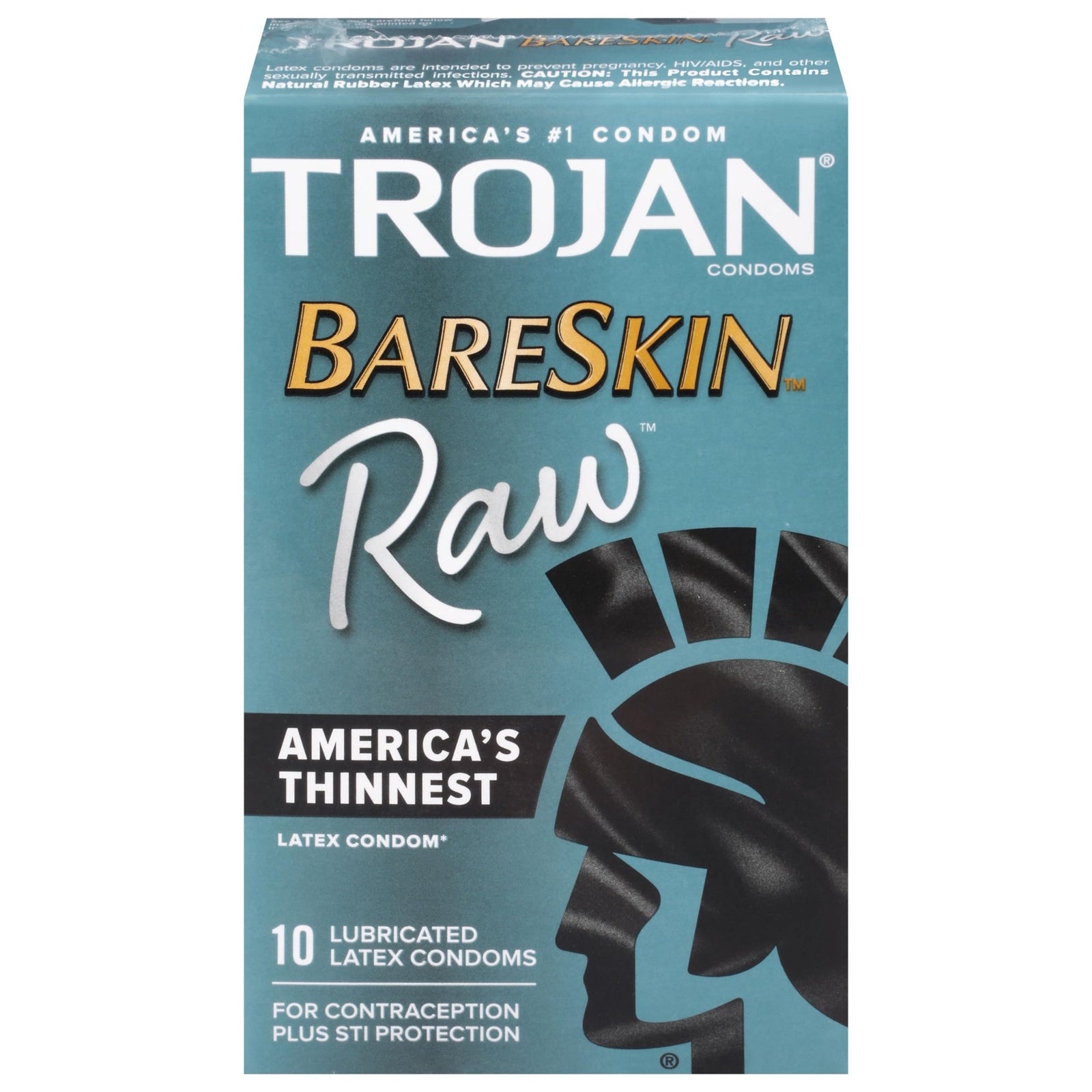 Trojan Bareskin Raw Condoms (10 Count)