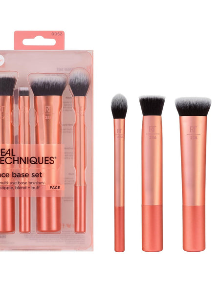 Real Techniques Face Base Makeup Brush Set (4 Piece)