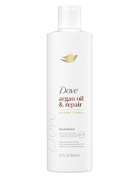 Dove Shampoo Argan Oil & Repair (12 oz)
