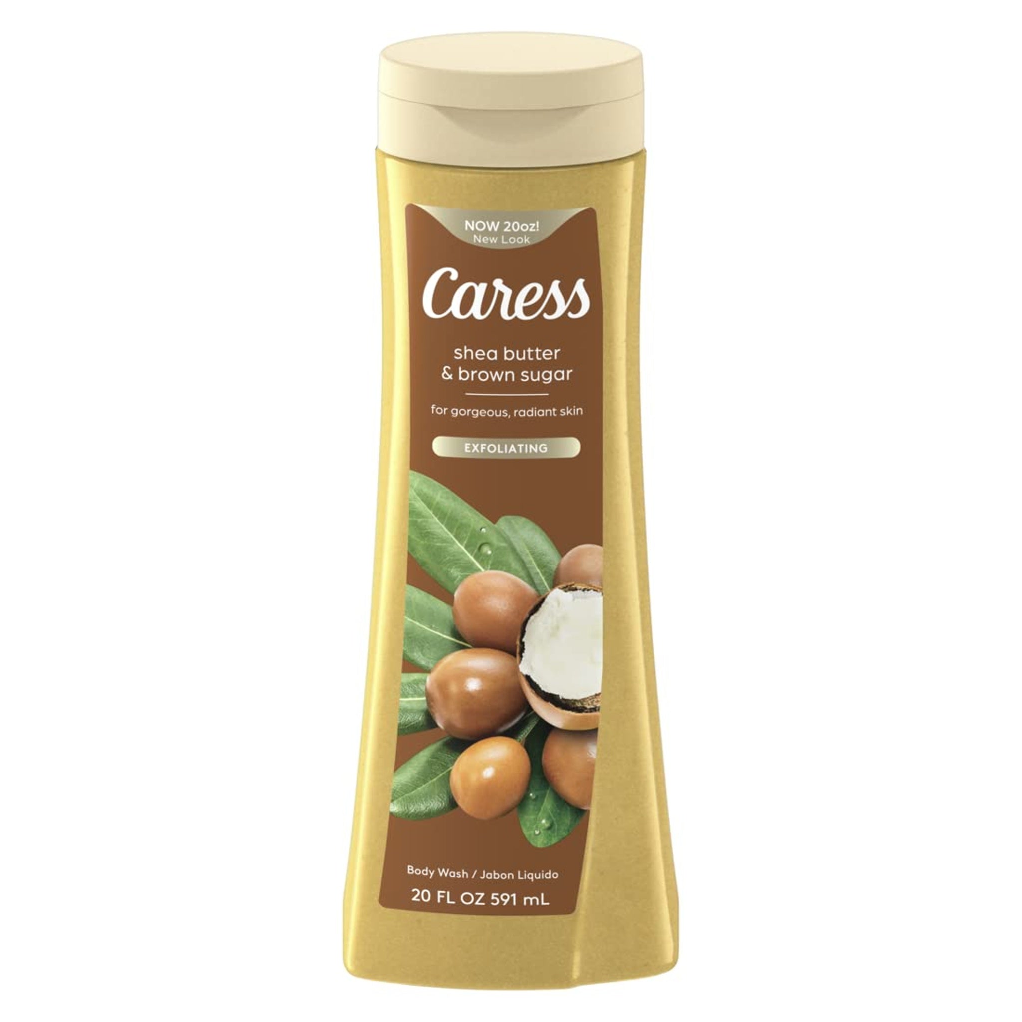 Caress Body Wash Shea Butter & Brown Sugar (20 oz)