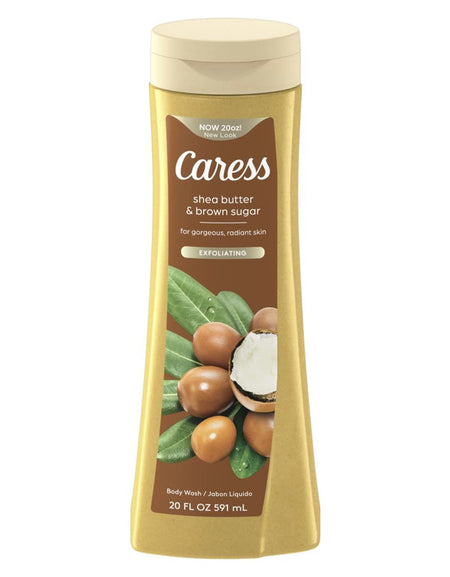 Caress Body Wash Shea Butter & Brown Sugar (20 oz)