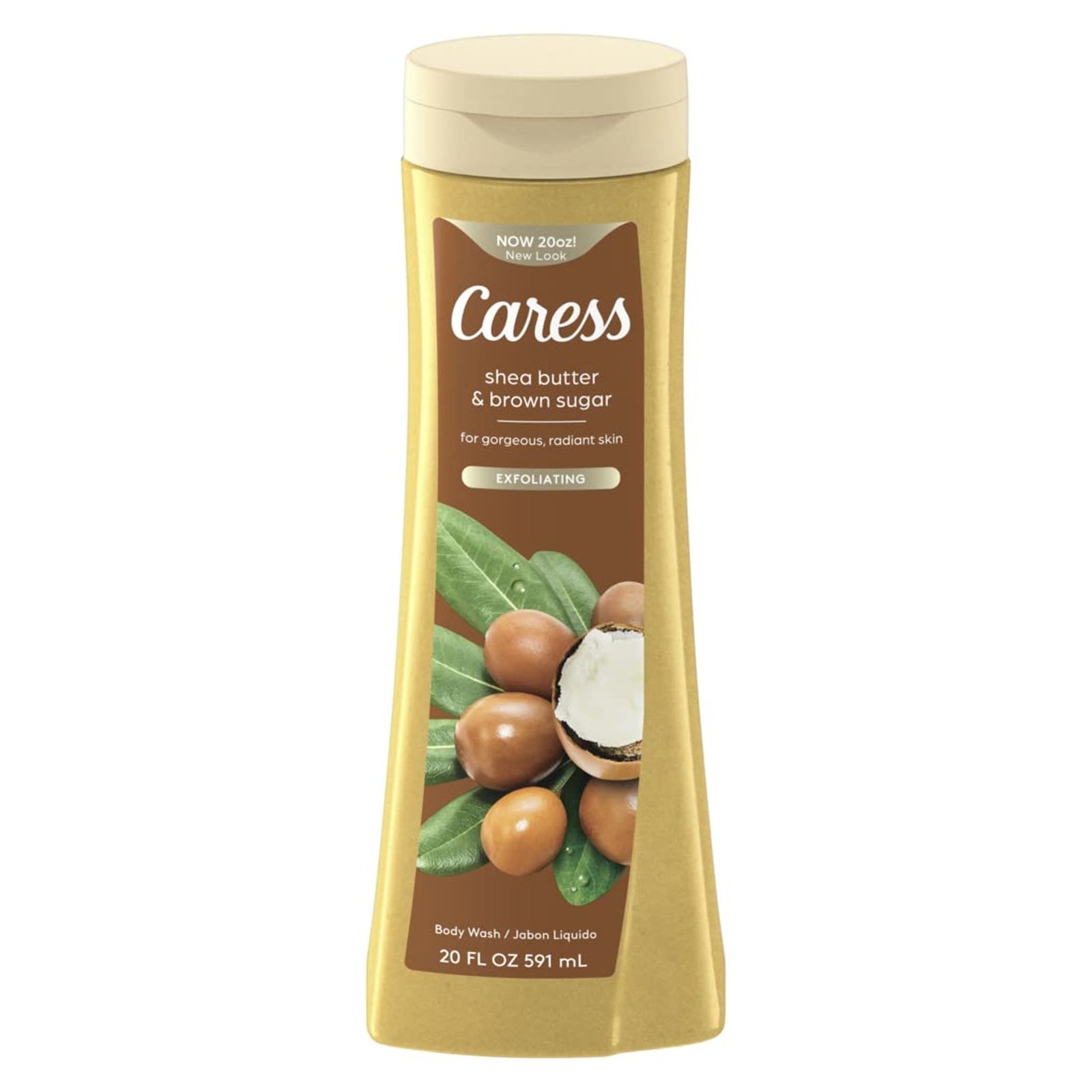 Caress Body Wash Shea Butter & Brown Sugar (20 oz)