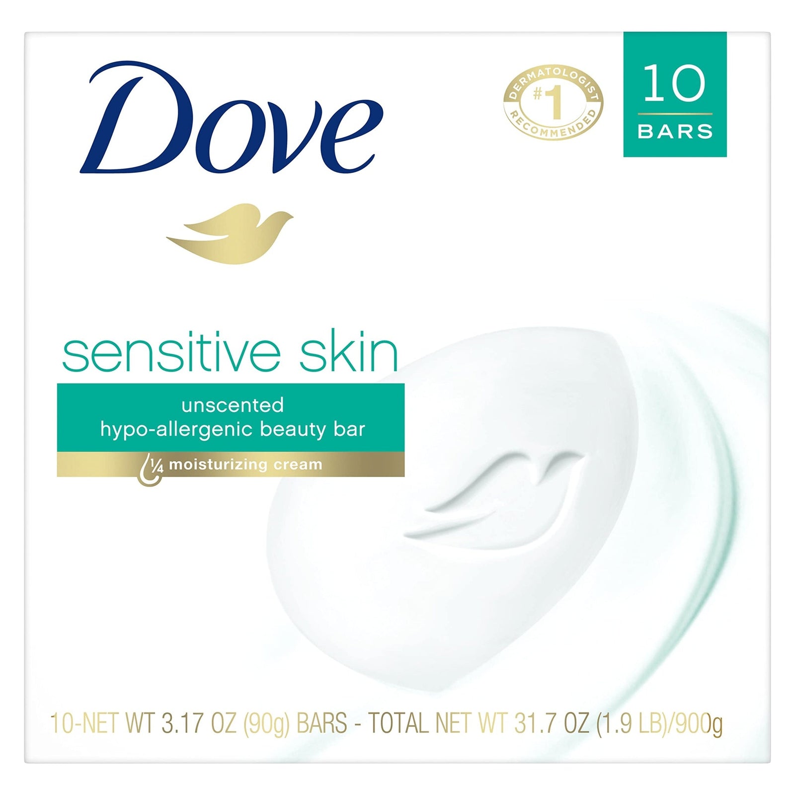 Dove Bar Soap Sensitive Skin (31.7 oz)