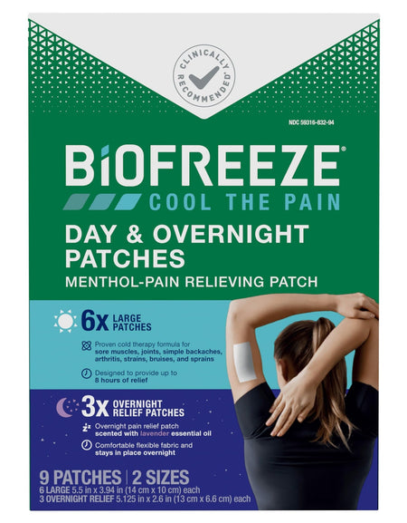 Biofreeze Pain Relief Patches (9 Count)