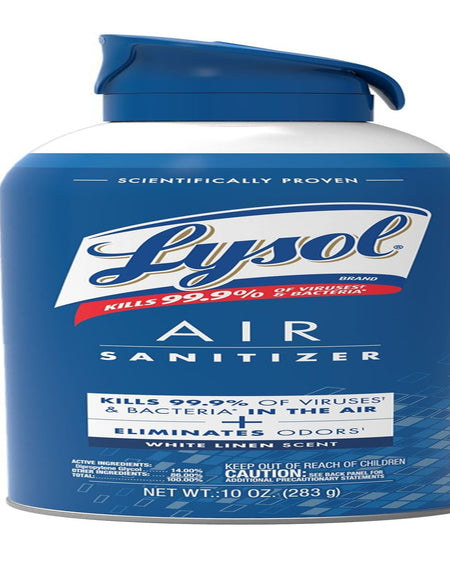 Lysol Air Sanitizer Spray White Linen (10 oz)