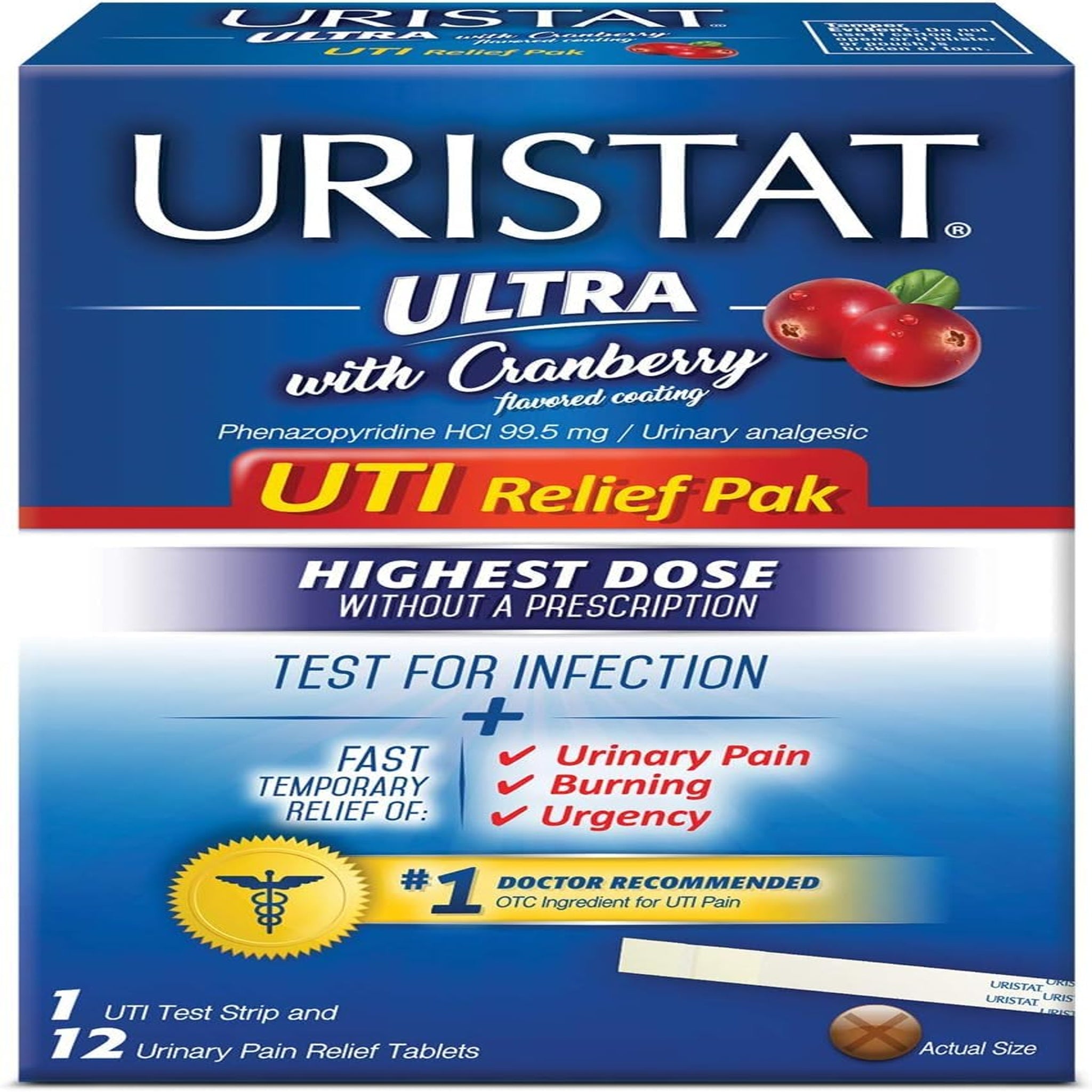 URISTAT Ultra UTI Relief Pack (4 Pack)