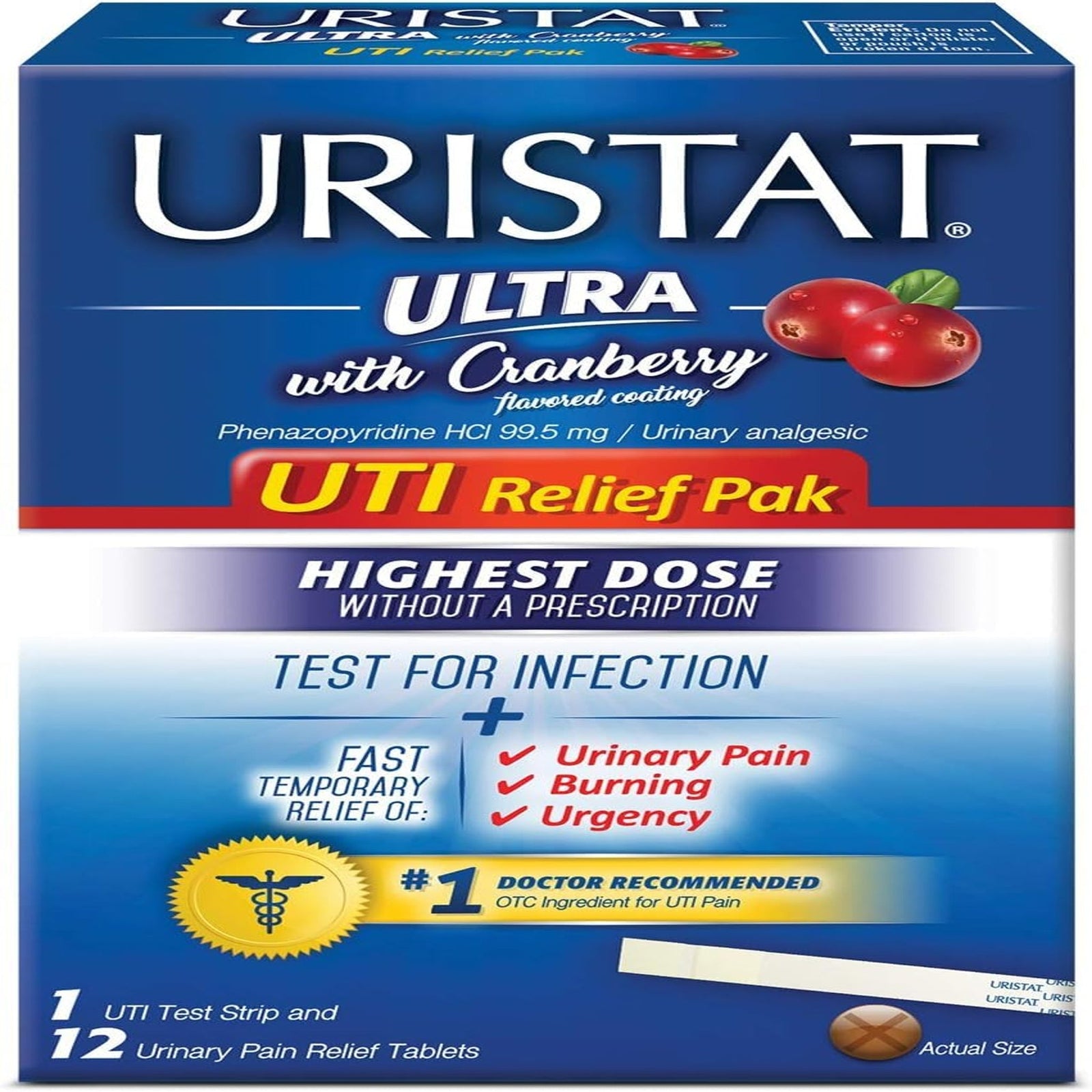 URISTAT Ultra UTI Relief Pack (4 Pack)