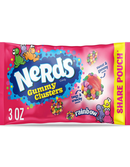NERDS Gummy Clusters Rainbow (3 oz)