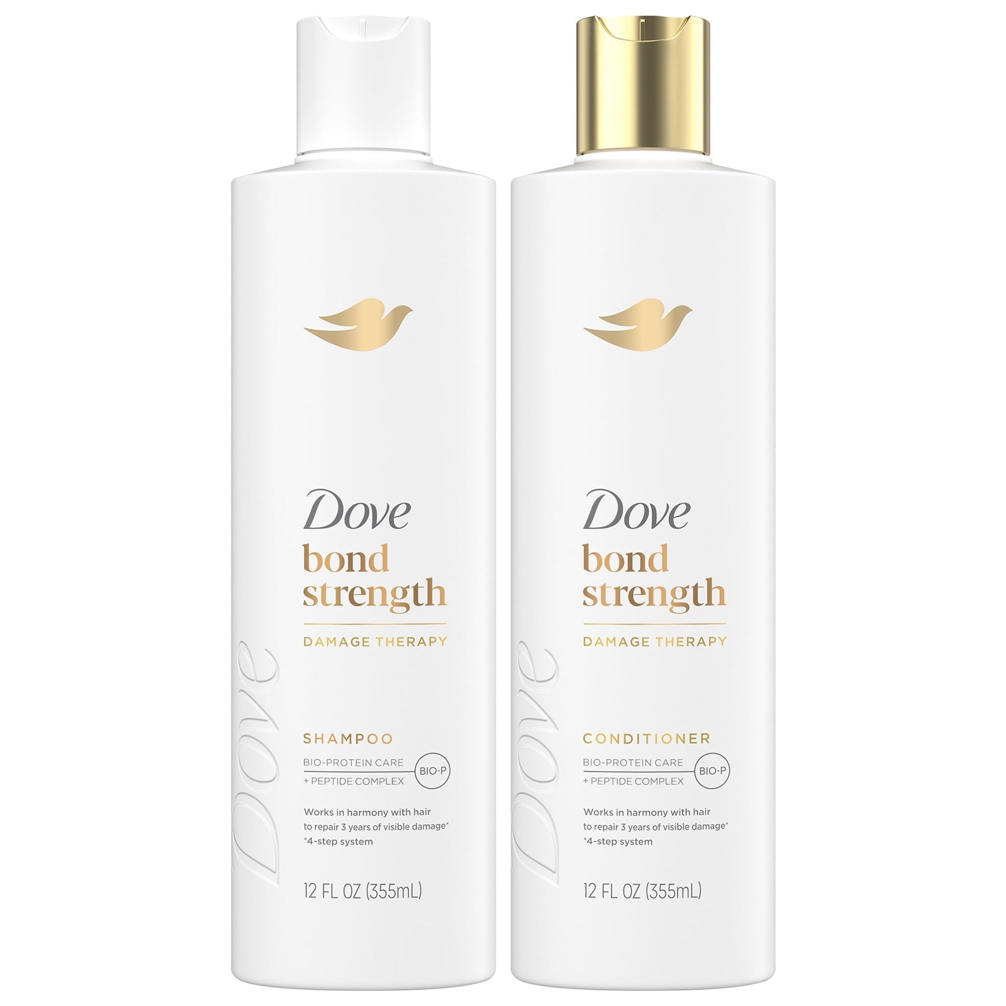 Dove Bond Strength Shampoo & Conditioner Set (12 oz ea)