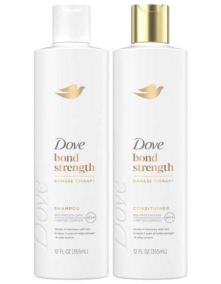 Dove Bond Strength Shampoo & Conditioner Set (12 oz ea)