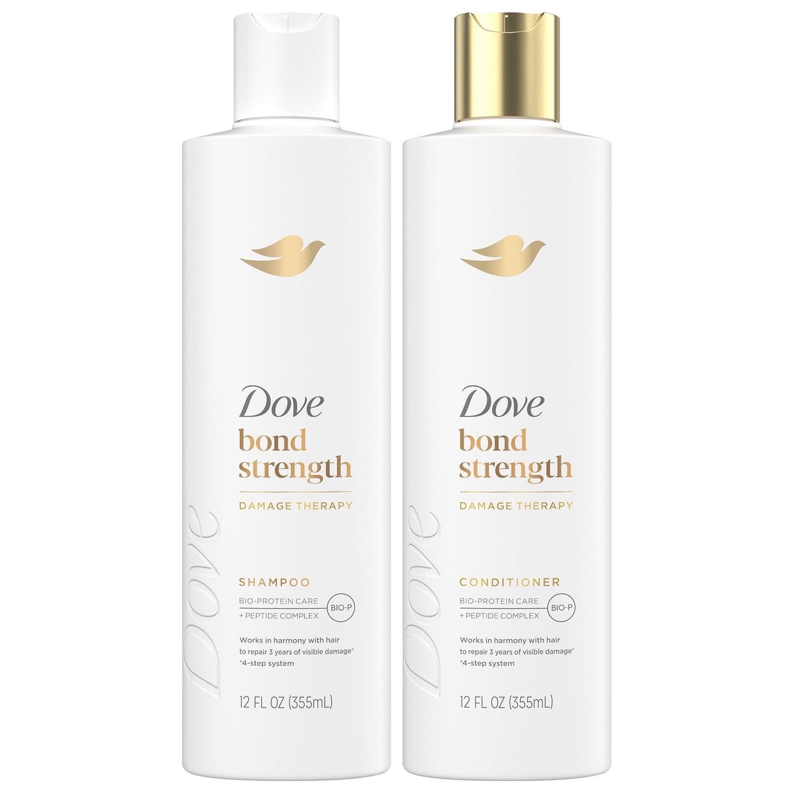 Dove Bond Strength Shampoo & Conditioner Set (12 oz ea)