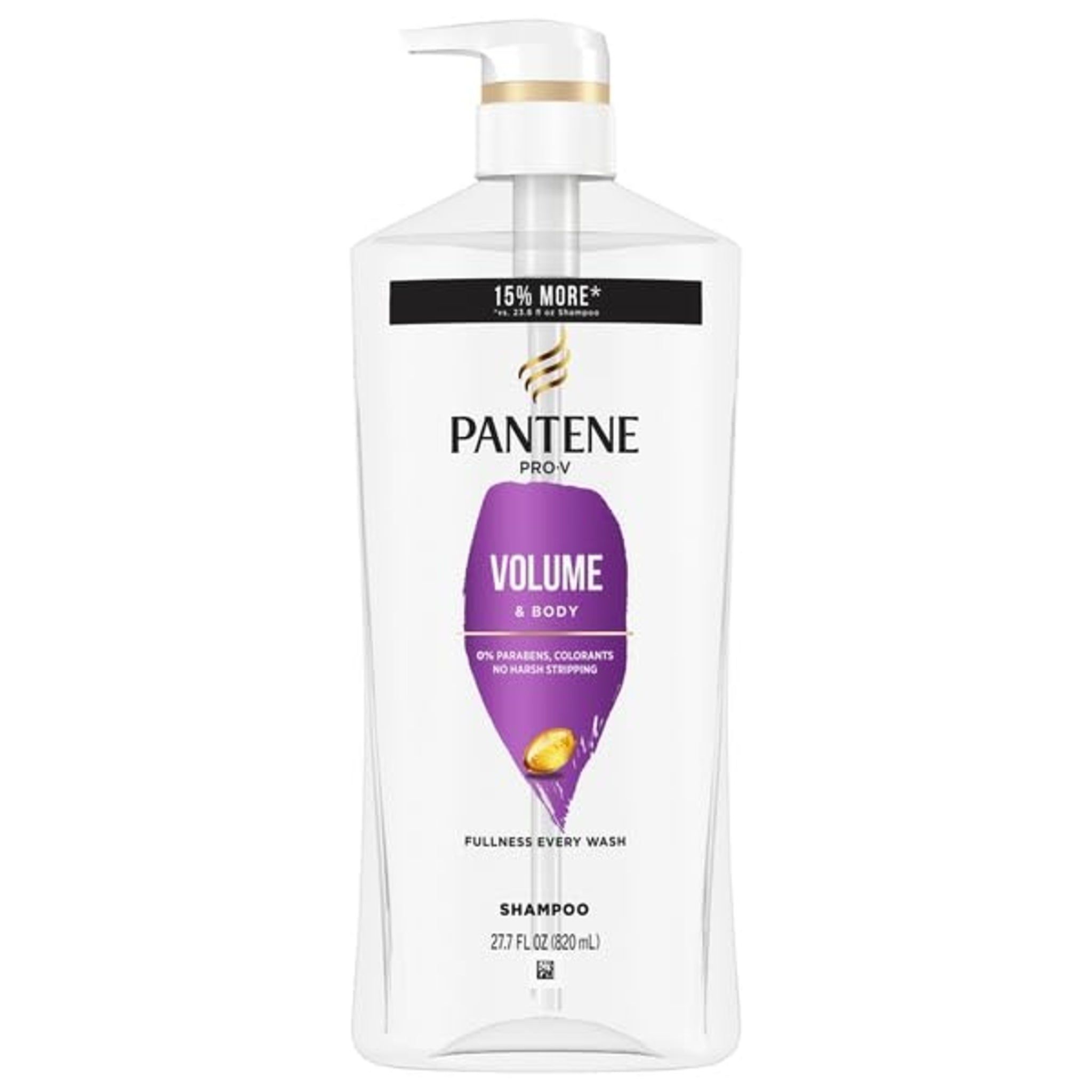 Pantene Sheer Volume Shampoo (820 mL)