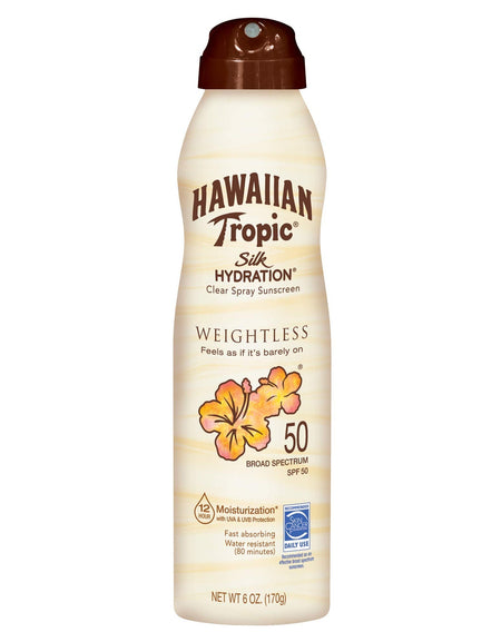 Hawaiian Tropic Spray Sunscreen SPF 50 (6 oz)