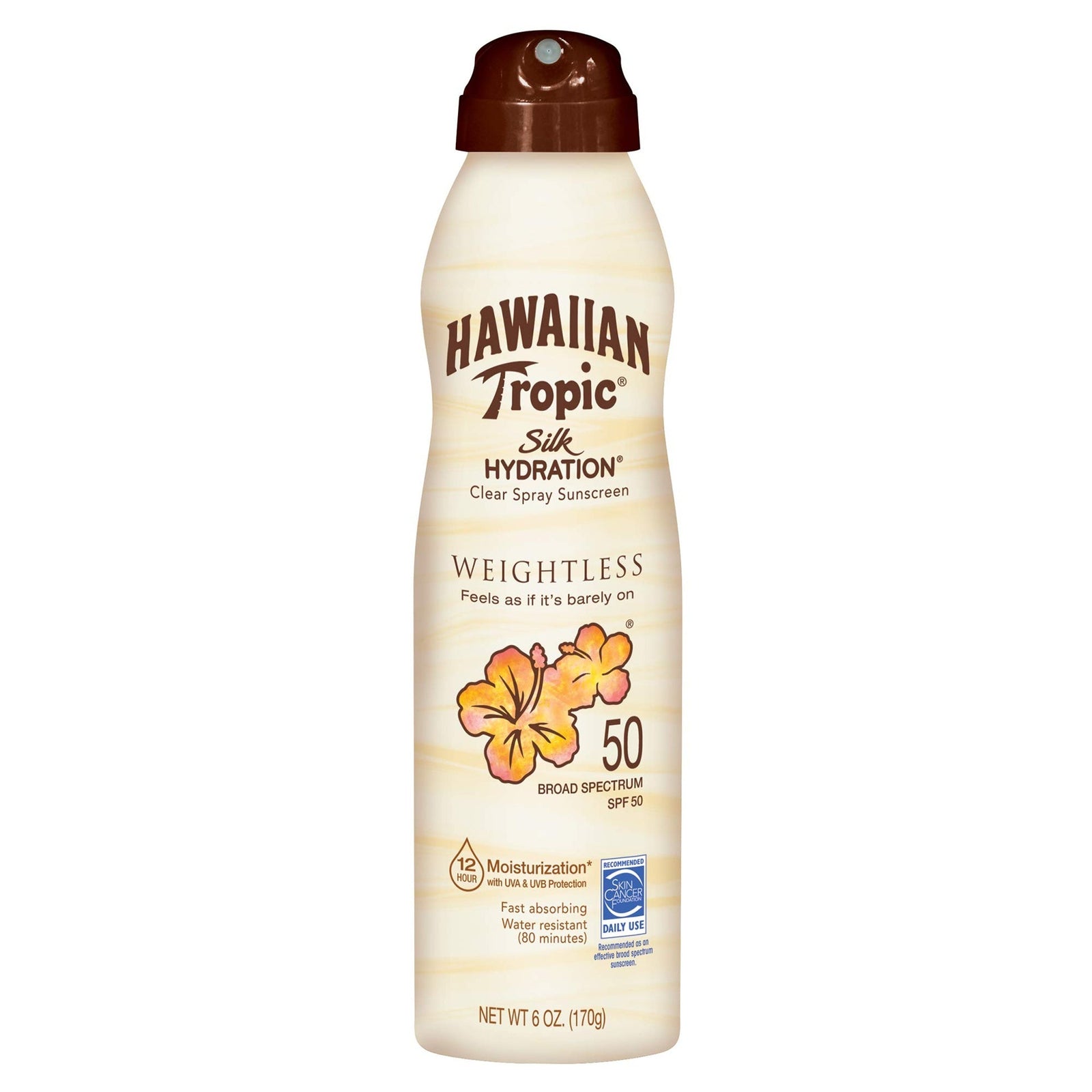 Hawaiian Tropic Spray Sunscreen SPF 50 (6 oz)