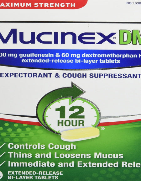 Mucinex DM Tablets (14 Count)