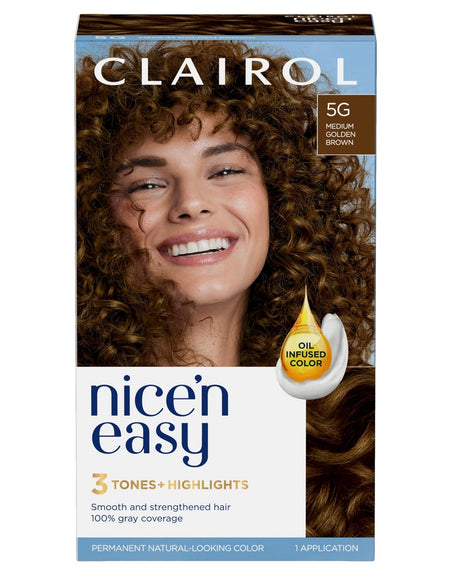 Clairol Hair Dye (Medium Golden Brown)