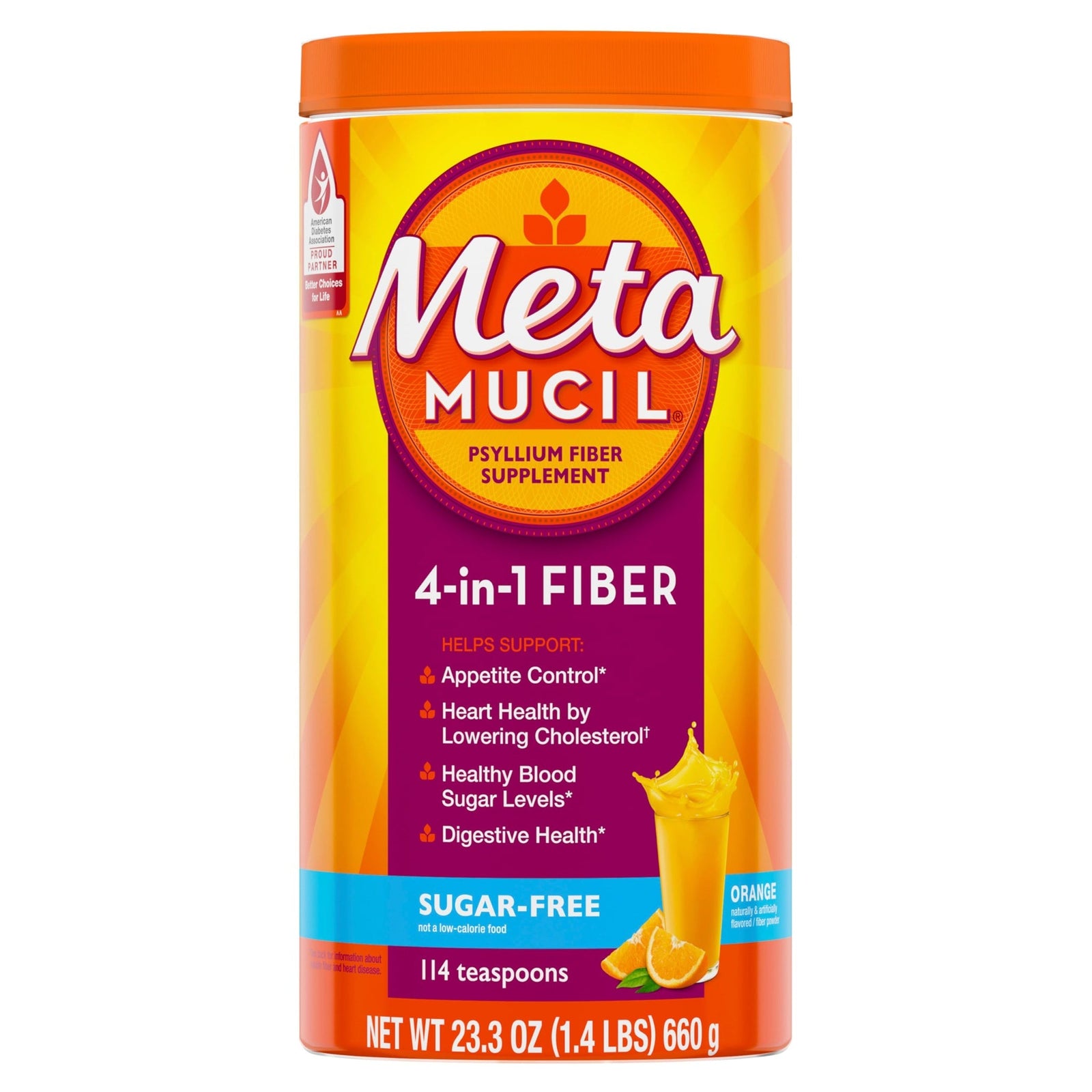 Metamucil Fiber Powder (114 Servings)