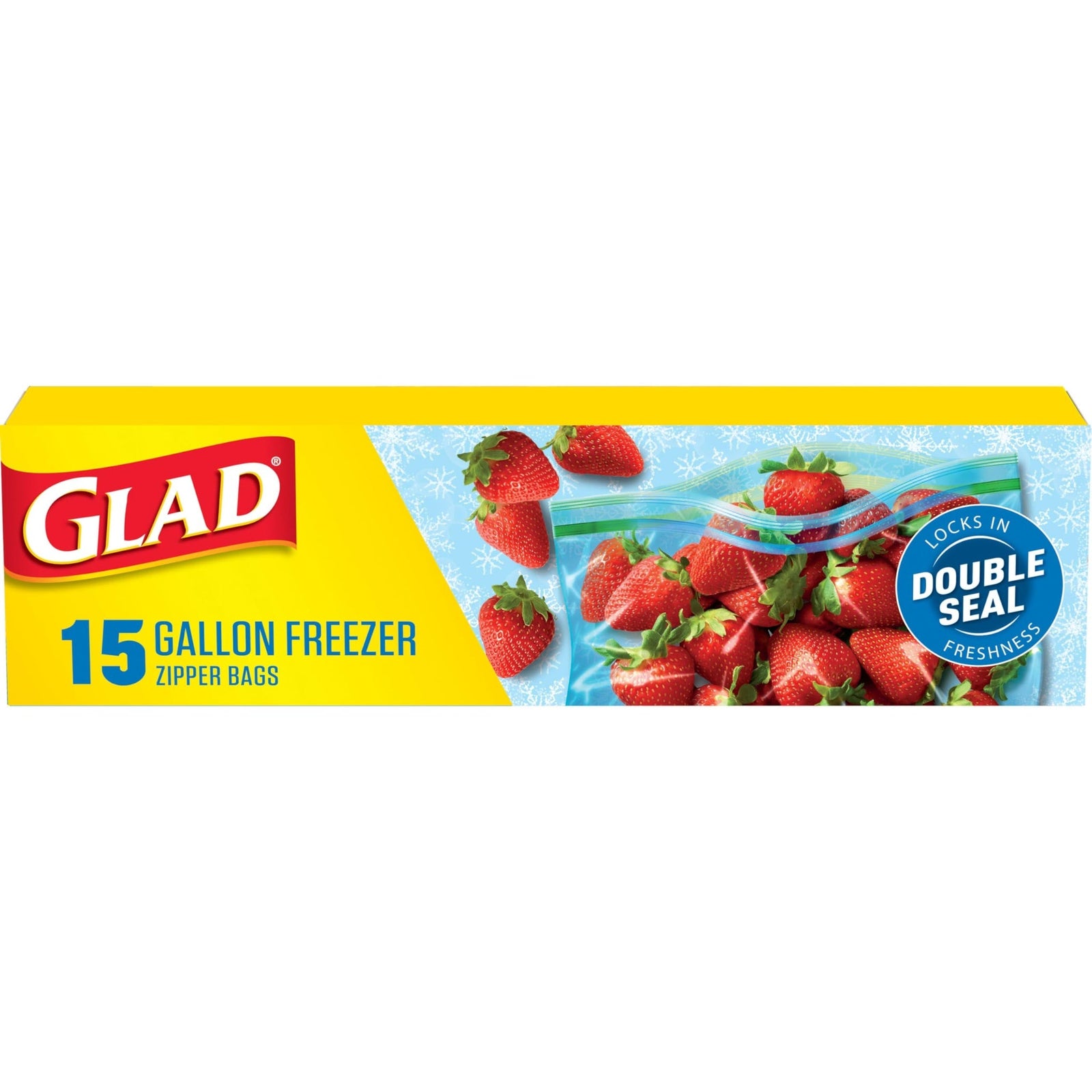 Glad Freezer Bags (15 Count)