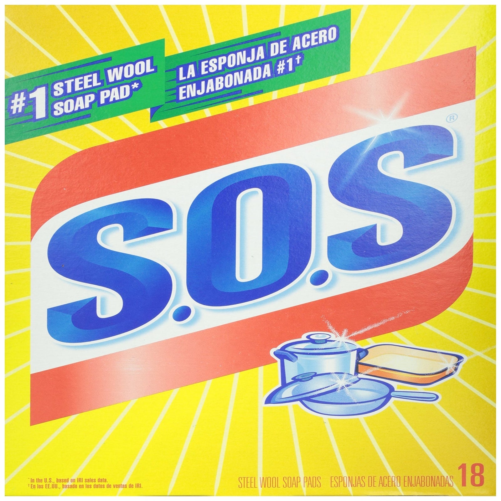 S.O.S Soap Pads (18 Count)