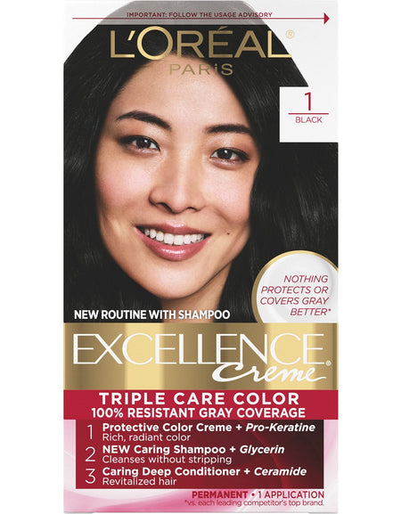 L'Oreal Paris Hair Color (Black)