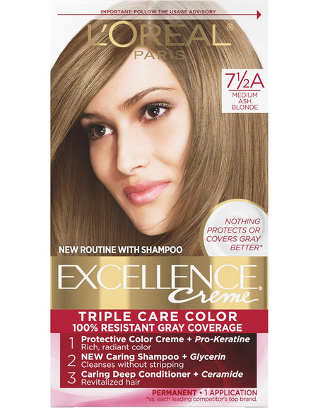 L'Oreal Paris Hair Color (Medium Ash Blonde)
