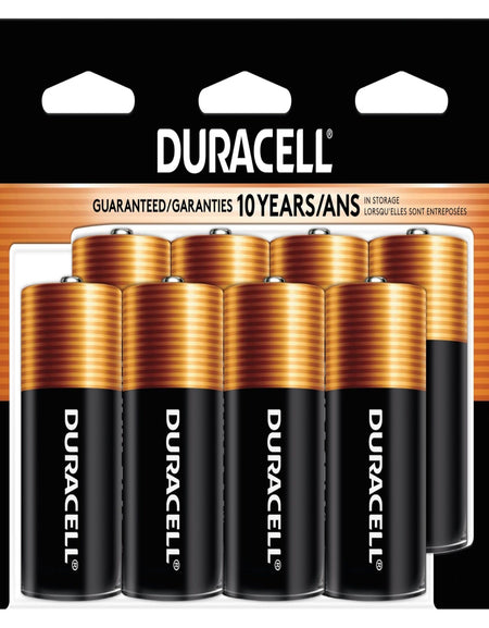 Duracell D Batteries (8 Pack)