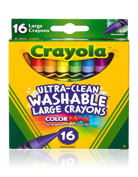 Crayola Washable Crayons (16 Count)