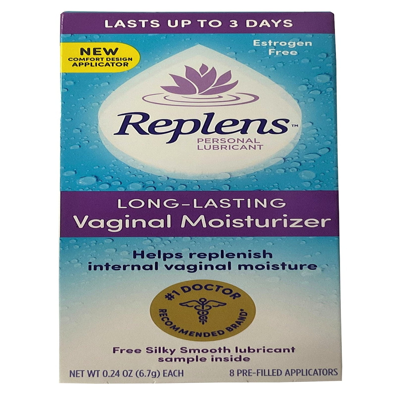 Replens Vaginal Moisturizer (8 Count)