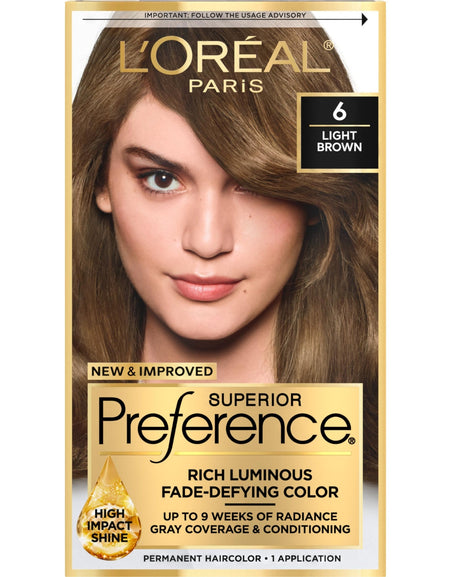 L'Oreal Paris Hair Color (Light Brown)