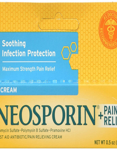 Neosporin Pain Relief Cream (0.5 oz)