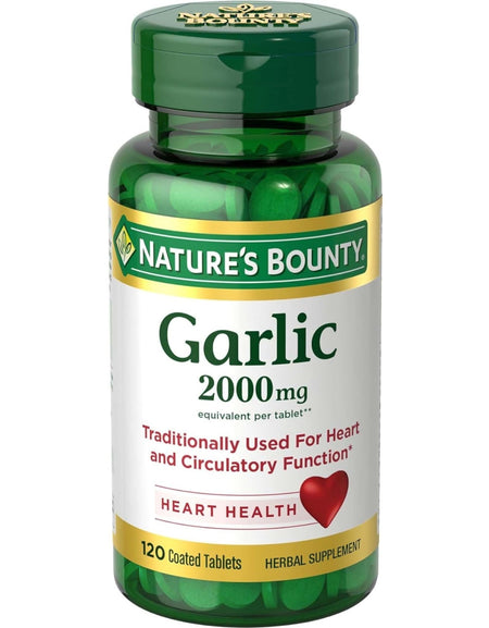Nature's Bounty Garlic (120 Count)