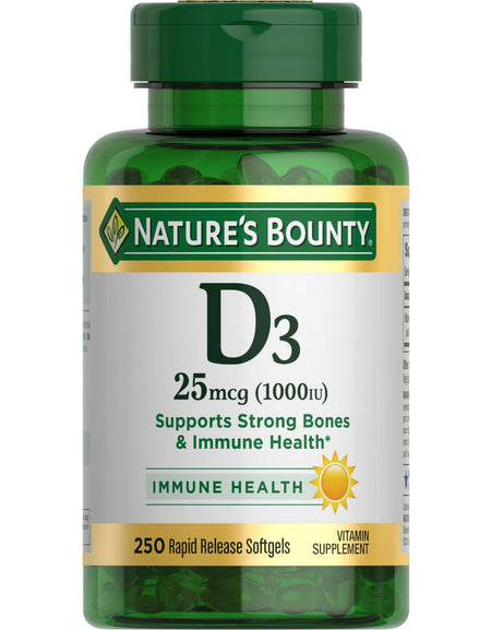 Nature's Bounty Vitamin D3 (250 Count)