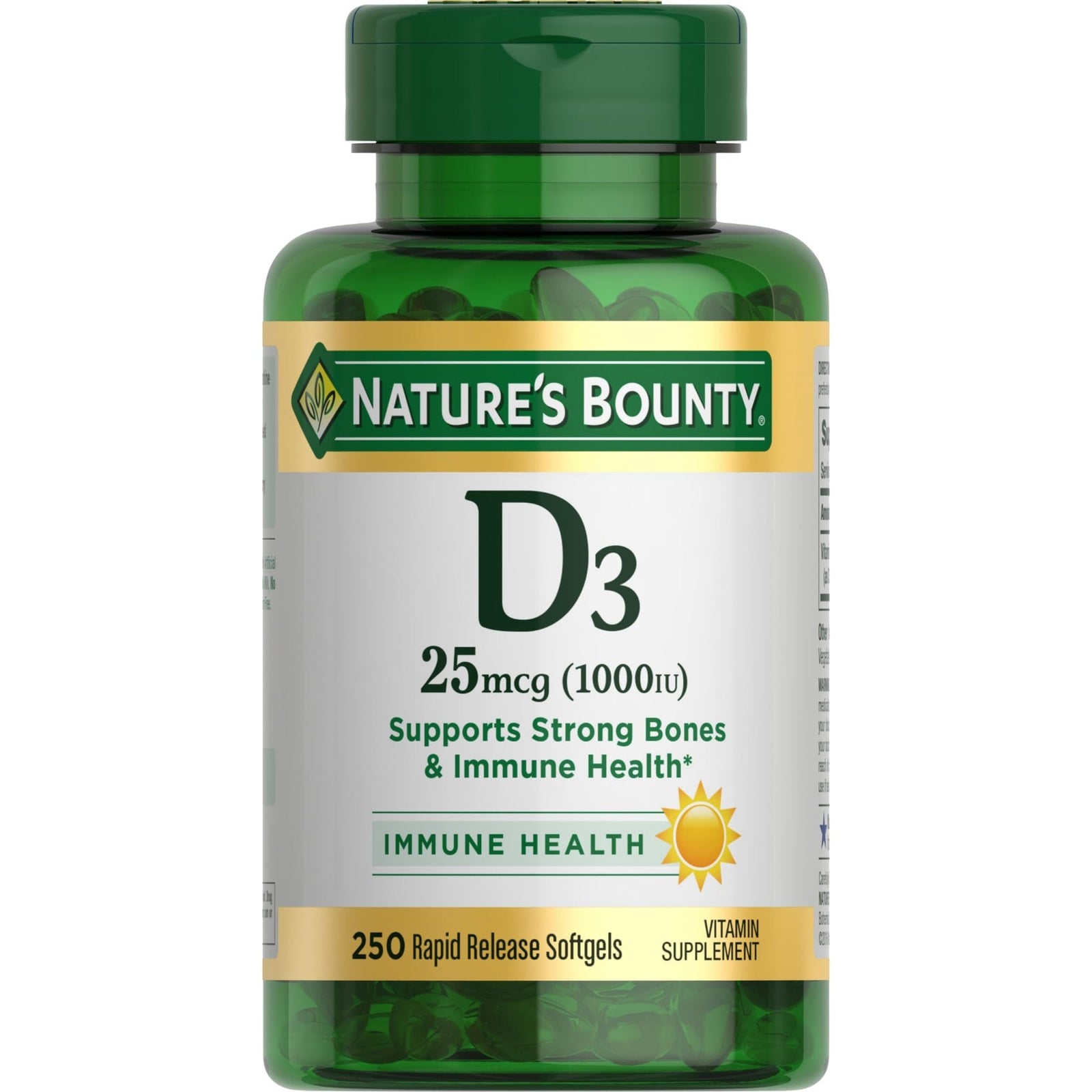 Nature's Bounty Vitamin D3 (250 Count)