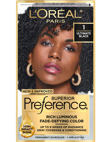 L'Oreal Hair Color (Ultimate Black)