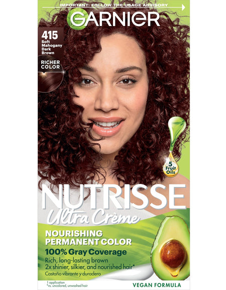 Garnier Hair Color (Soft Mahogany Dark Brown)