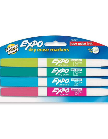 Expo Dry-Erase Markers (4 Pack)