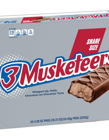 3 Musketeers Candy Bars (3.28 oz)