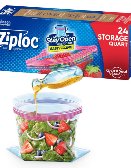 Ziploc Storage Bags (24 Count)